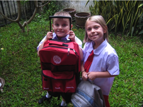 Kids back in school